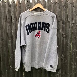 Starter MLB Cleveland Indians Sweater XXL